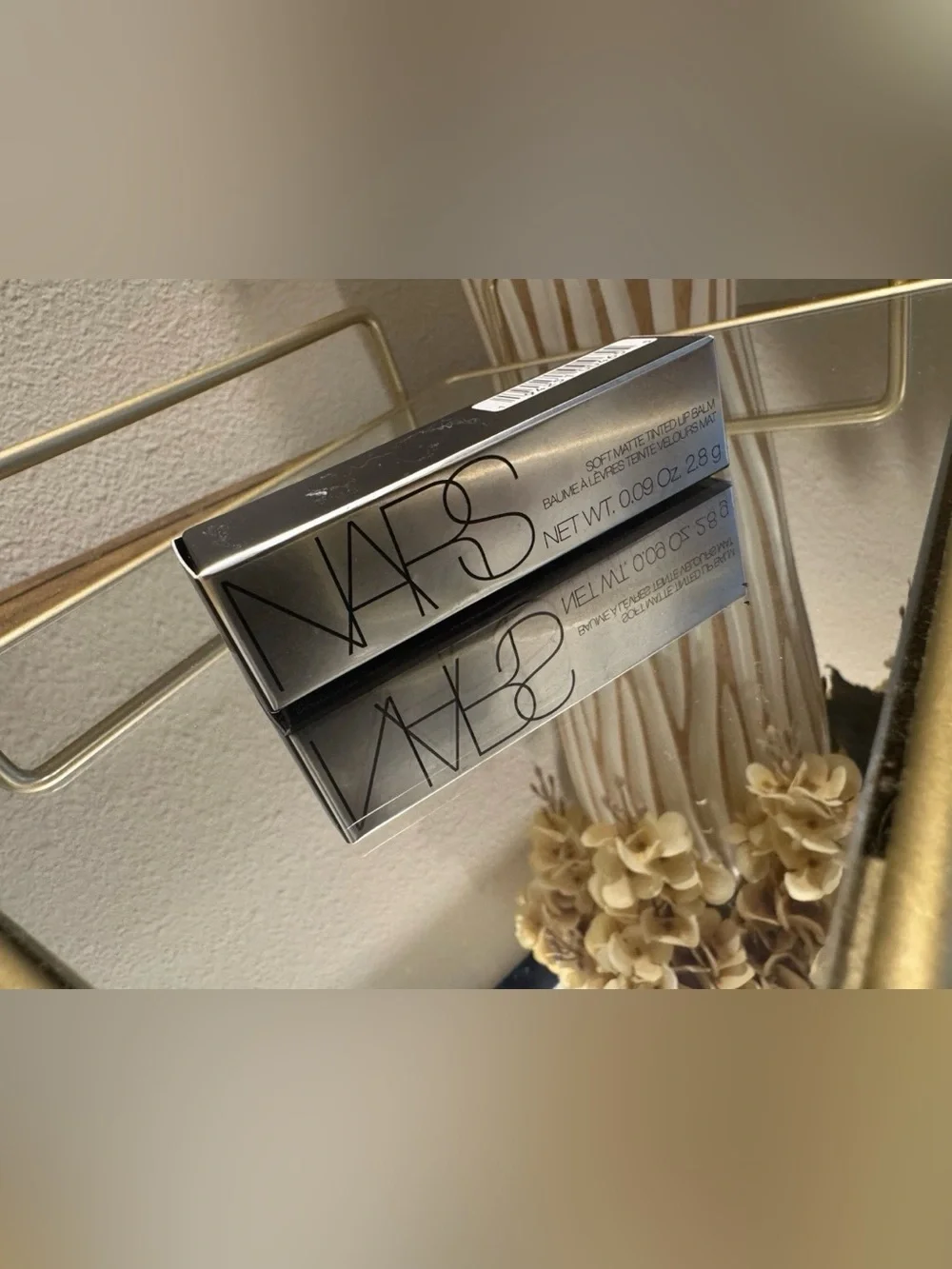 NARS Soft Matte Brief Encounter Tinted Lip Balm Stick Neutral Nude 0.09 oz